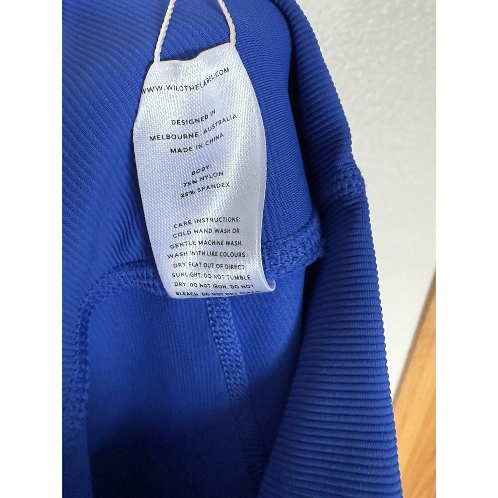 Wilo The Label Ribbed Color Block 7/8 Leggings XS… - image 4